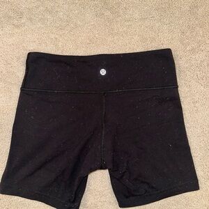lululemon athletica Women's Black Bike Shorts